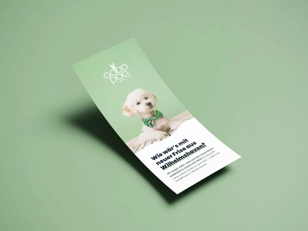 Good Dog Mockup Flyer