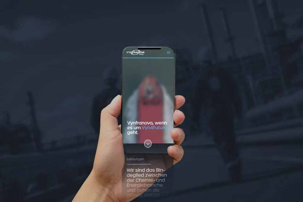 Website Webdesign Vynfranova Wilhelmshaven Responsive Design Mockup