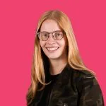 Praktikantin Lisa Becker